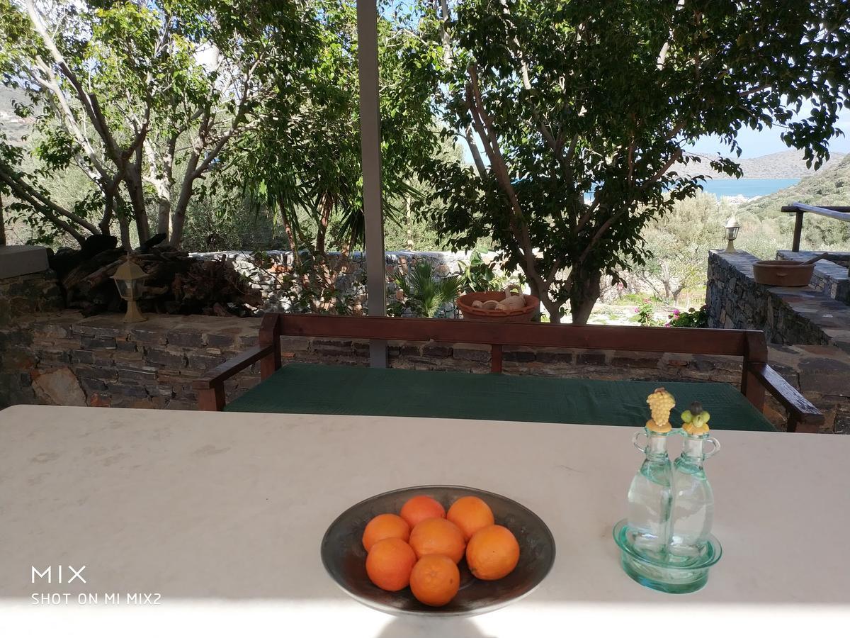 Villa Maria Elounda Bagian luar foto